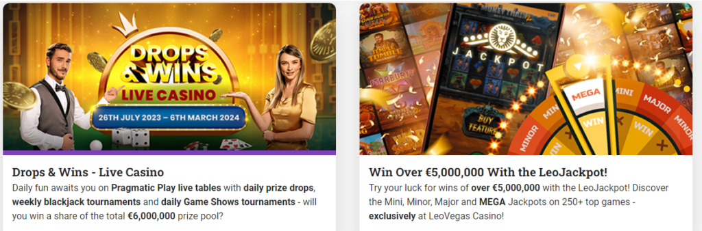 leovegas promotions